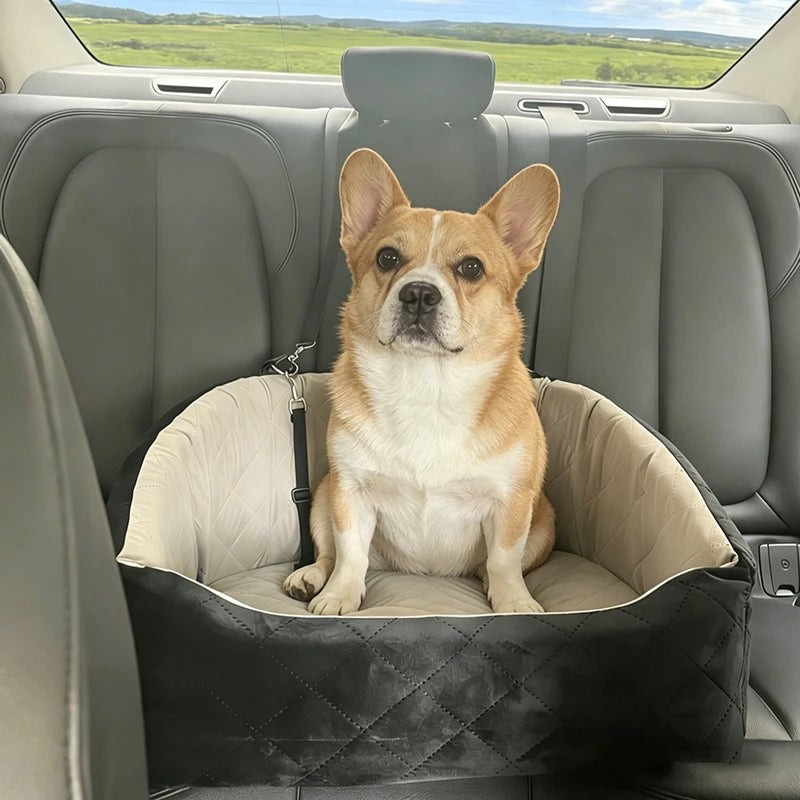 2026 New Custom Cooling Summer Dog Car Seat for Dogs OEM ODM Outdoor Travel Waterproof Dog Beds for Small Medium Dogs