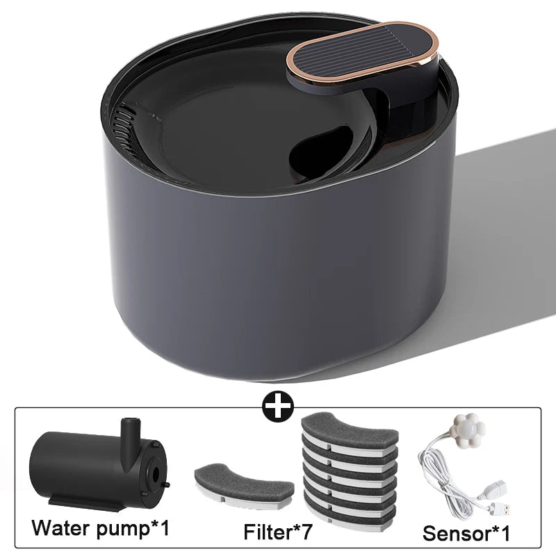 3L Smart Cat Water Fountain Auto Loop Filtering Drinker Auto Power-off Pet Water Dispenser Large Capacity Cats Pet Manufacturer