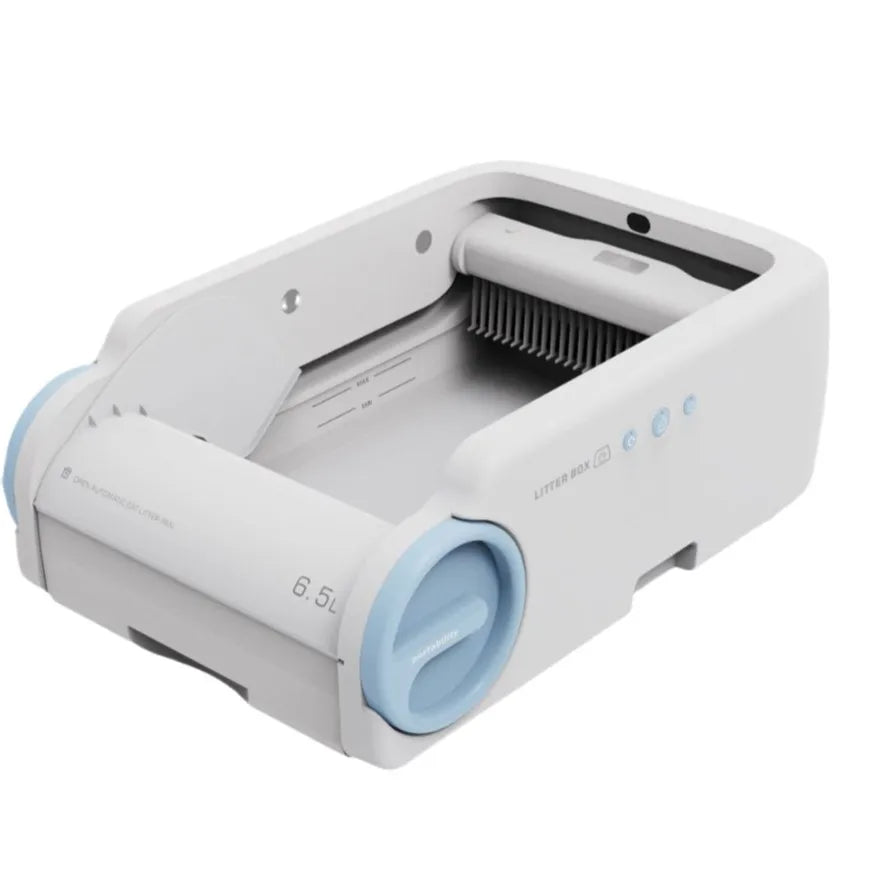 Open Design Automatic Cat Litter Cat Pan App Control Auto Clean Smart Litter Pan Pet Cat Supplies