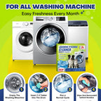 Eco-Friendly Washing Machine Cleaner 24pcs Pet Hair Buildup & Fights Odors for Fresh Clean Washers Household Cleaning Tools