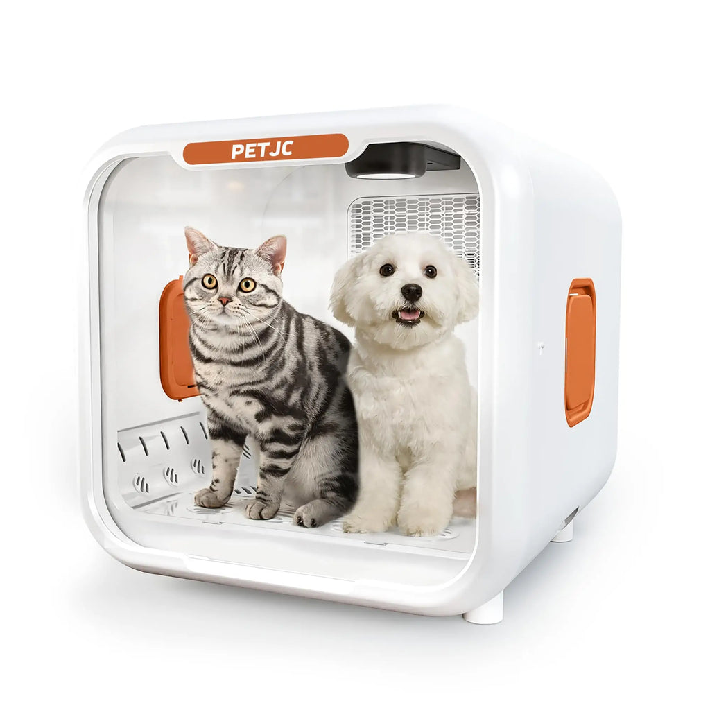 Automatic Pet Dryer Box for Cat Small Dogs Pet Shop Quiet Dog Hair Dryer 71L Capacity with Smart Temperature Control 360 Drying