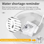 Water Pump LED Light Pet Cat Water Fountain Accessories Replacement Cats Water Dispenser Filter Element Anti-Dry Boil