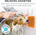 Eco-Friendly Silicone Dog Lick Mat Slow Feeder Pad with Strong Suction Cup for Dogs
