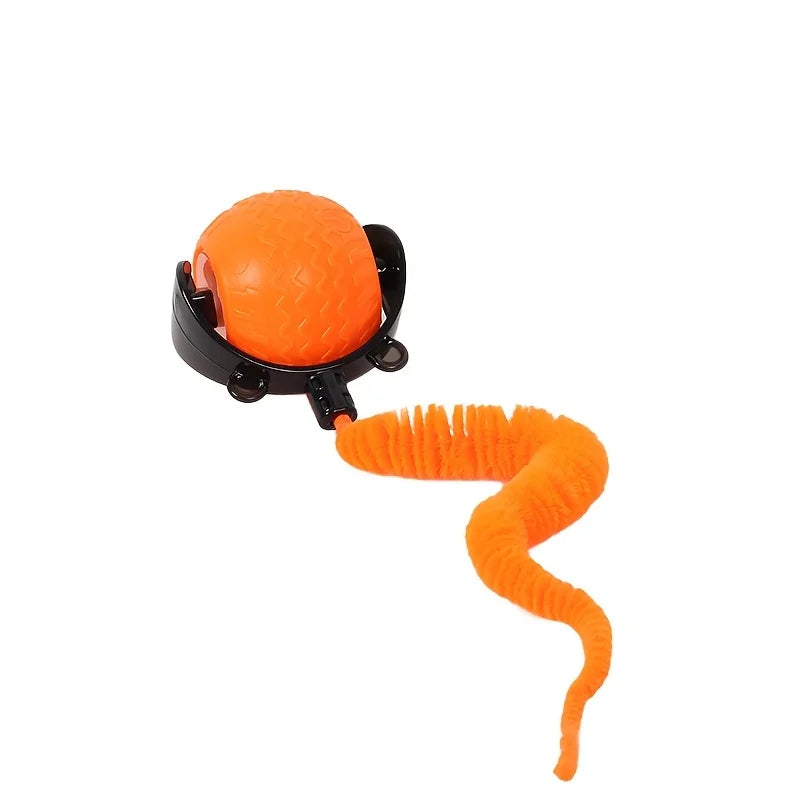 Interactive Rolling Cat Ball Toy Automatic Rolling Motion Rechargeable Indoor/Outdoor Play for All Cat Pet Exercise Toys