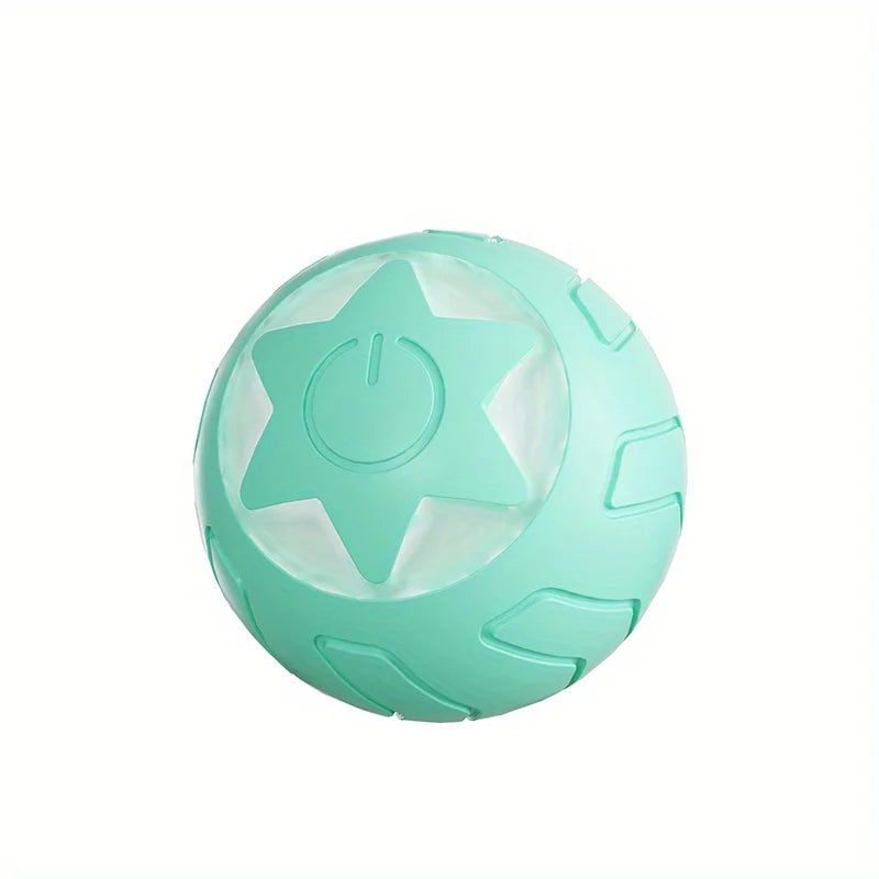Interactive Smart Cat Dog Toys Automatic Rolling Electric Plastic Ball for Dog Training Endless Fun Product
