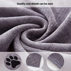Pet Bathrobe Quick-drying Absorbent Towel for Dogs and Cats Cleaning Bath Towel Dog Accessories