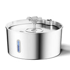 OEM 7L Large Capacity Stainless Steel Automatic Cat Water Fountain for Dogs with Filtration Ultra-quiet Pet Water Dispenser