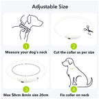 Electronic Pet LED Dog Collar Led Dog Glow in Dark Adjustable Luminous Pet Collars Night Safety Dog LED Collar Pet Supplies
