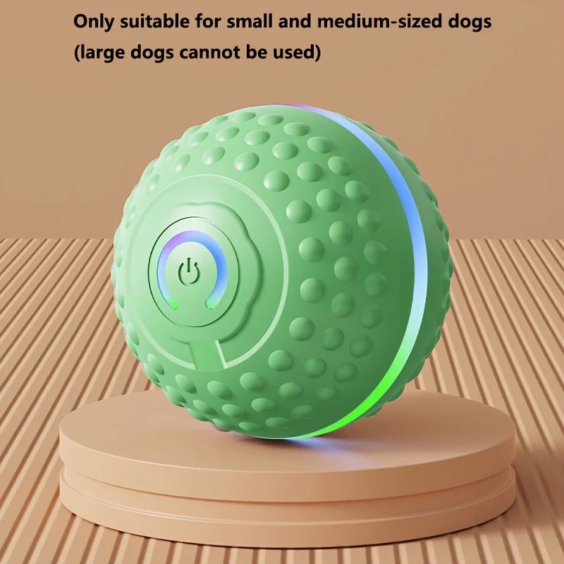 Self-Bouncing Interactive Dog Toy Ball Smart USB Rechargeable Indoor and Outdoor Playing Ball for Medium Large Dogs