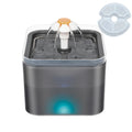 Electronic Pet Water Dispenser Automatic Pet Drinking Feeder Cat Water Fountain LED Water Level Display Cat Products