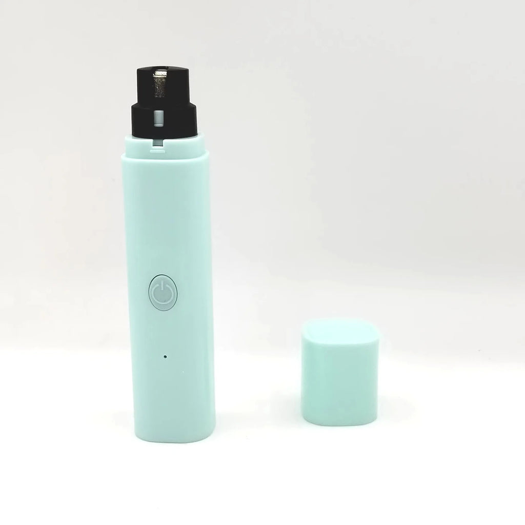 Electric Dog Nail Clippers for Dog Nail Plastic Rechargeable USB Charging LED Light Pet Cat Paws Nail Grooming Cat Products