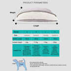 Cozy Cat Nest Pet Bed Winter Warm Semi-Closed Cotton Linen Modern Removable Washable Koala Pocket Bed for Cat Sleeping Summer