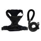Dog Harness for Large Dogs No Pull Vest with Reflective Strip Control Handle Adjustable Comfortable for Easy Walking Pet Harness