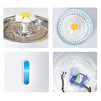2.4L Automatic Cat Water Fountain Pet Bowl Stainless Steel Dog Water Drinking Water Dispenser Feeder Cat Manufacturer