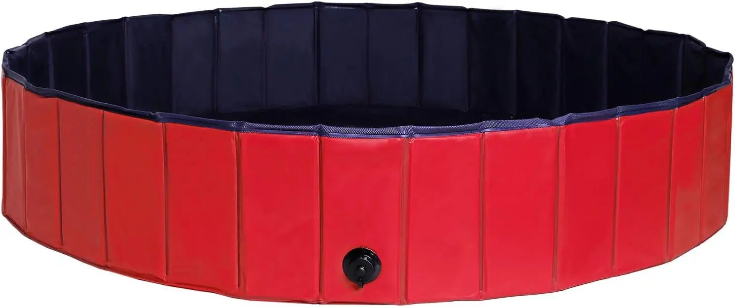 Foldable PVC Dog Swimming Pool Indoors and Outdoors Pet Water Pon Bathtub for Grooming Foldable Dog Products