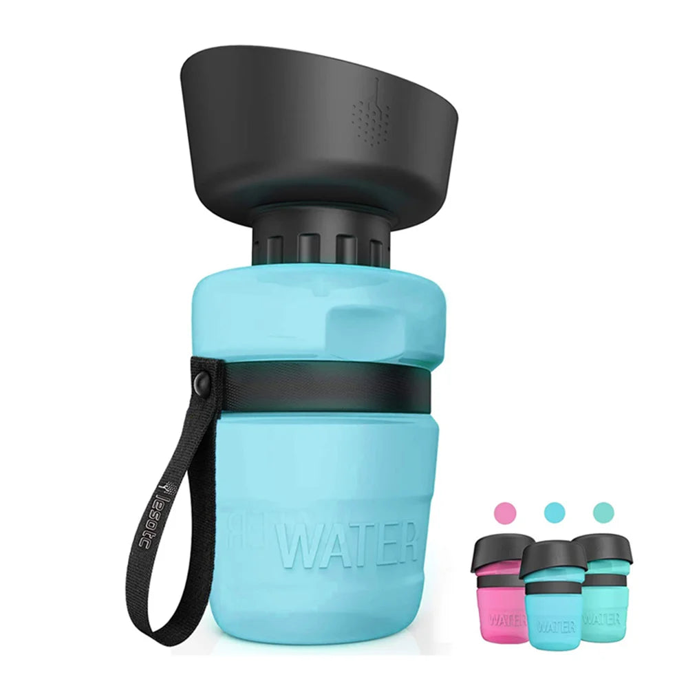 BPA Free Pet Water Bottle Foldable Dog Bowl OEM Custom Dog Water Bottle Outdoor Travel Drinking Designer Dog Bowls Drink Bowl