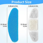 Automatic Cat & Dog Water Dispenser Filters Replacement Pet Fountain Filters with Rounded Bowls Charge Power Source