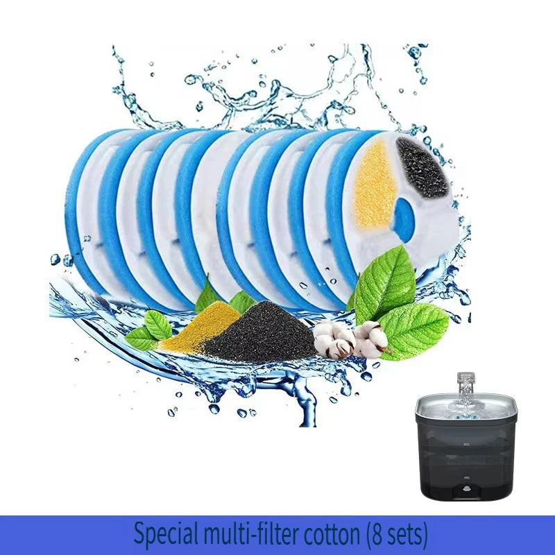ODM OEM 2L 5000mah Wireless Pet Water Dispenser Automatic Circulation Smart Cat Fountain Custom Dog Water Fountain Pet Supplies