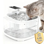 OEM 4.5L 5000mah Rechargeable Wireless Eco-Friendly Plastic & Stainless Steel Cat Water Fountain Sensor Automatic Pet Dispenser