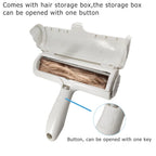 Pet Hair Remover Lint Dog Brush Cat Comb Self Cleaning Cat Furniture Sofa Pet Manufacturer Custom Logo Pet Lint Roller Cat Brush