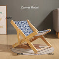 Cat Scratcher Board Cat Sleeping Bed Canvas Sisal-Covered Adjustable Grind Claw Resistant Beach Chair Kitten Toy Cat Products