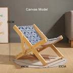 Cat Scratcher Board Cat Sleeping Bed Canvas Sisal-Covered Adjustable Grind Claw Resistant Beach Chair Kitten Toy Cat Products