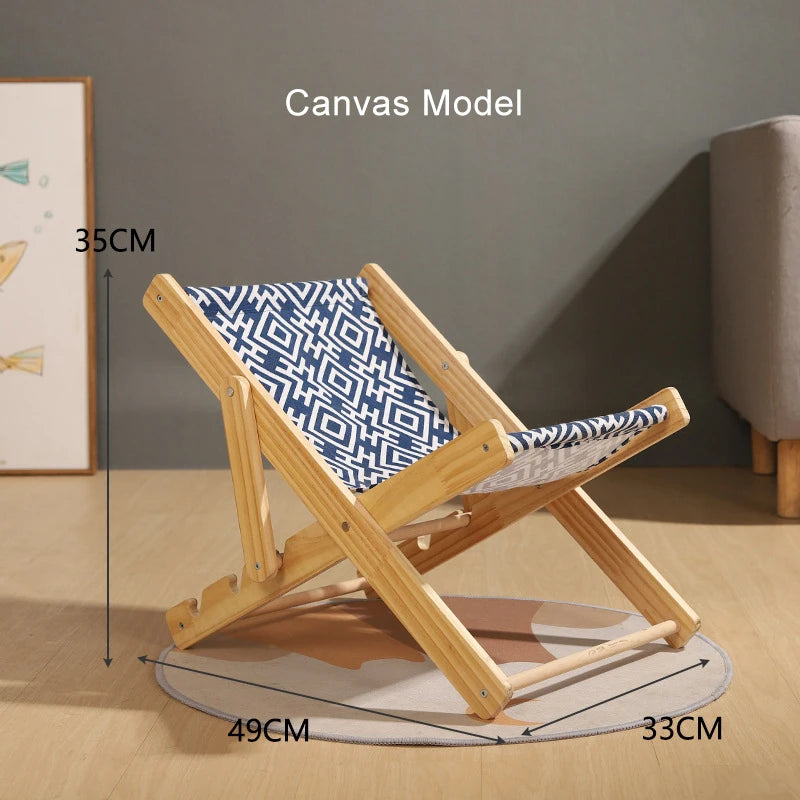 Cat Scratcher Board Cat Sleeping Bed Canvas Sisal-Covered Adjustable Grind Claw Resistant Beach Chair Kitten Toy Cat Products
