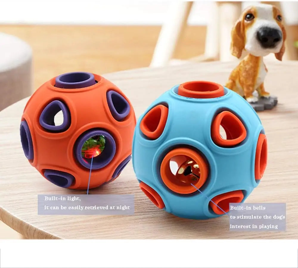 Dog Chew Toys Interactive Dog Toy Ball Stable Squeaky Dog Toy Durable Chew Toy Safe and Non-Toxic Durable