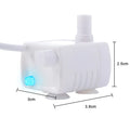Water Pump LED Light Pet Cat Water Fountain Accessories Replacement Cats Water Dispenser Filter Element Anti-Dry Boil