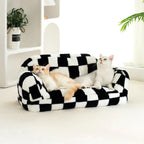 Custom Luxury Cat Bed Soft Disassembled Dog Bed Cat Sofa Customized LOGO Pet Manufacturer Pet Sofa Dog Beds