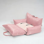 Luxury Dog Beds Waterproof Dog Car Seat Bed Soft Cat Beds Travel in Confortable Pet Carrier Bag Pet Car Seat Custom LOGO Color