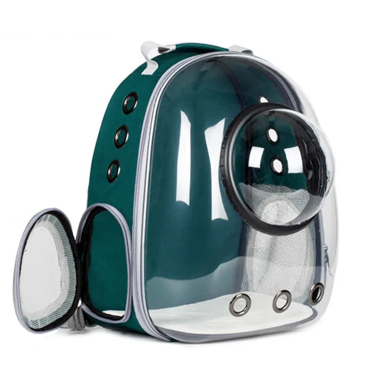 Cat Backpack Pet Carrier Puppy Carrying Bag Small Dog Pet Manufacturer Space Capsule Carrier for Small Medium Cats with Cover