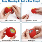 Electric Cat Toy Ball with Tail Rope 300mah USB Rechargeable Self-Moving Rolling Robot Mouse for Indoor Exercise for Kitten