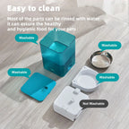 4L Large Capacity Automatic Pet Feeder Smart Food Dispenser with APP Control Voice Playback Dog Feeder for Dog and Cat