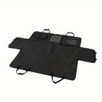 Detachable Waterproof Dog Car Seat Cover with Side Pocket Durable Fabric Pet Vehicle Pet Car Seat Cover Dog Bed
