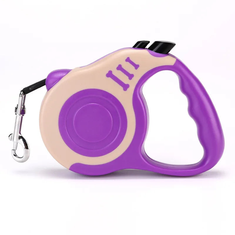Wholesale Dog Pet Leashes 5m Durable Automatic Retractable Dog Leash Nylon Extension Puppy Running Designer Dog Products