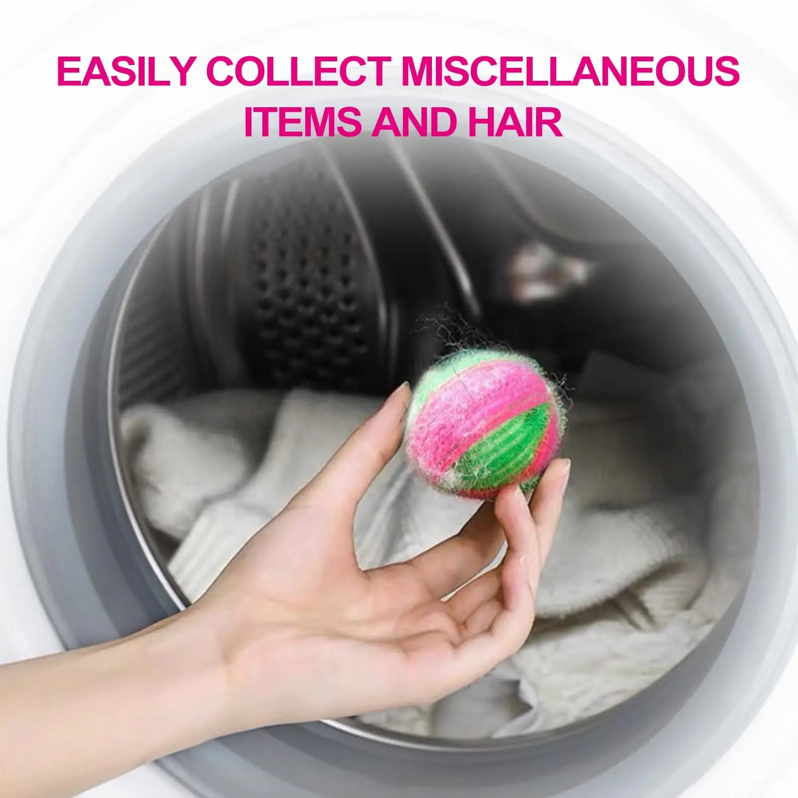 12 PCS Pet Hair Remover for Laundry Reusable Pet Hair Trap for Dog and Cat Hair Effectively Suitable for Washing Machines