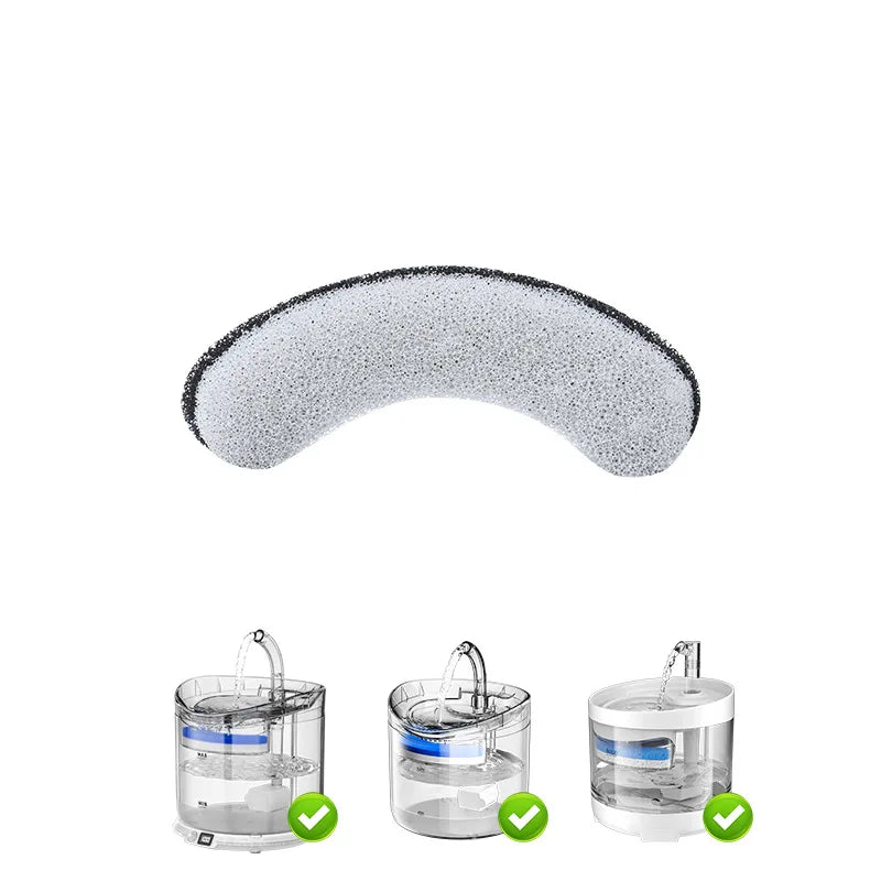 Wholesale Cat Water Fountain Replacement Filters Activated Circle Fountain Carbon Filter for Hot Sale Fountain Manufacturer
