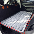 Backseat Pet Bed Mat Plaid Dog Car Back Seat Covers for Loveseat Non-Slip Travel Dog Bed Custom for Backseat