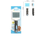 Double Sides Self Cleaning Dog Brush for Shedding Pet Grooming Comb Cat Brush Removes Loose Under Layers Knead Tangled Hair