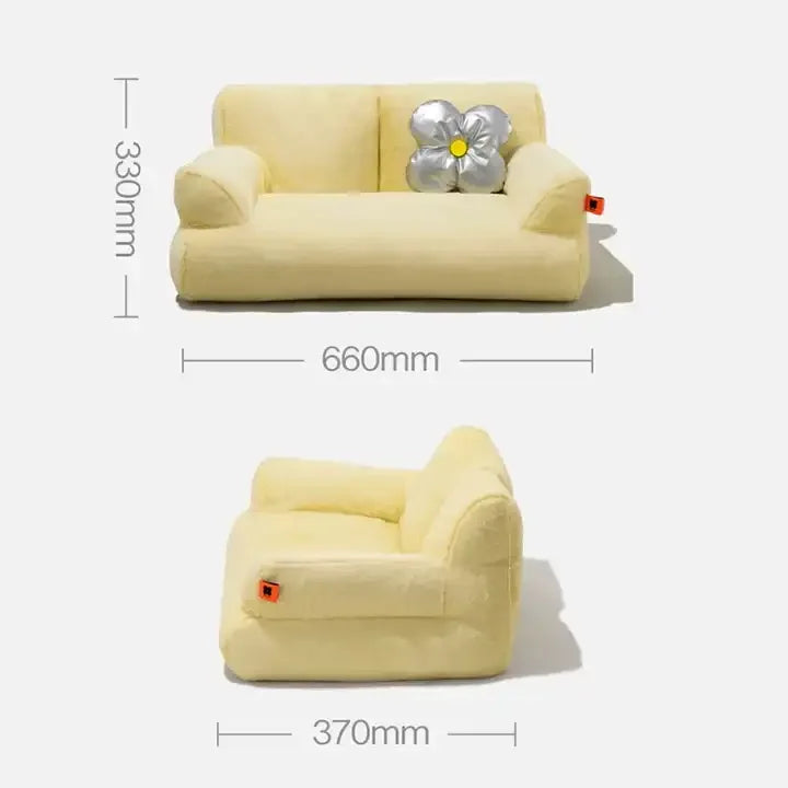 Luxury Fluffy Soft Kitten House Cat Nest Pet Articles Bed Sofa Furniture Dogs Cats Basket Kennel House Cat Products