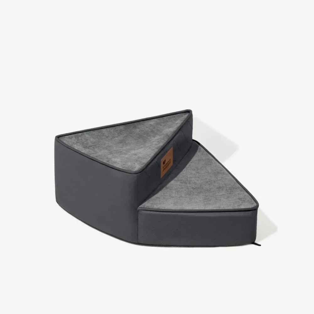 Custom Luxury Modern Foldable Waterproof Cotton Removable Spiral Pet Stairs Step Ease Anti-scratch Cover Dog Stairs