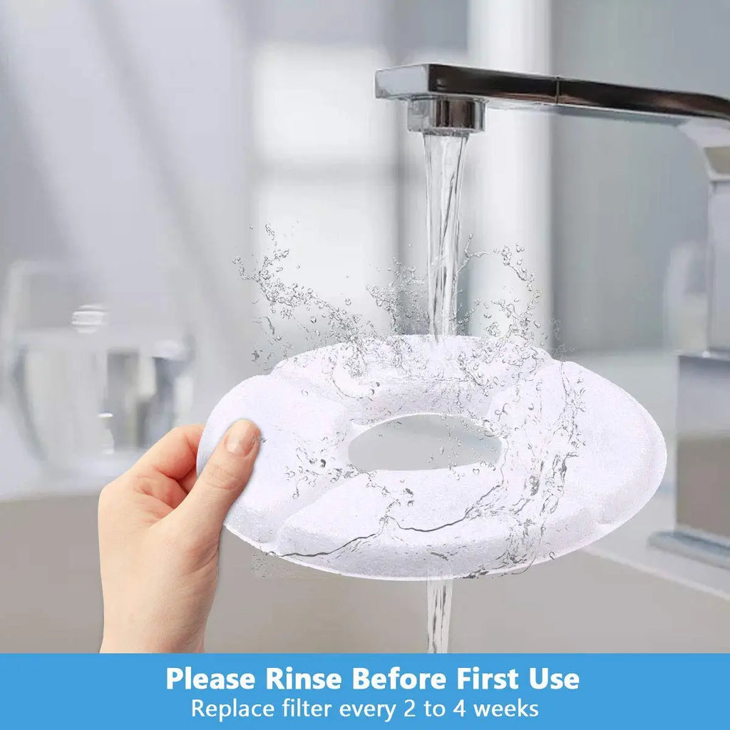 4PCS Activated Carbon Filters Pet Fountain Automatic Flower Water Dispenser Filters Replacement Pet Dog Cat Drinker Filter