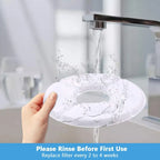 4PCS Activated Carbon Filters Pet Fountain Automatic Flower Water Dispenser Filters Replacement Pet Dog Cat Drinker Filter