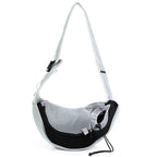 Fashionable Nylon Pet Cat Carrier Bag Comfortable Hand-Free Shoulder Sling Tote Outdoor Puppy Backpack Zipper Manufactured