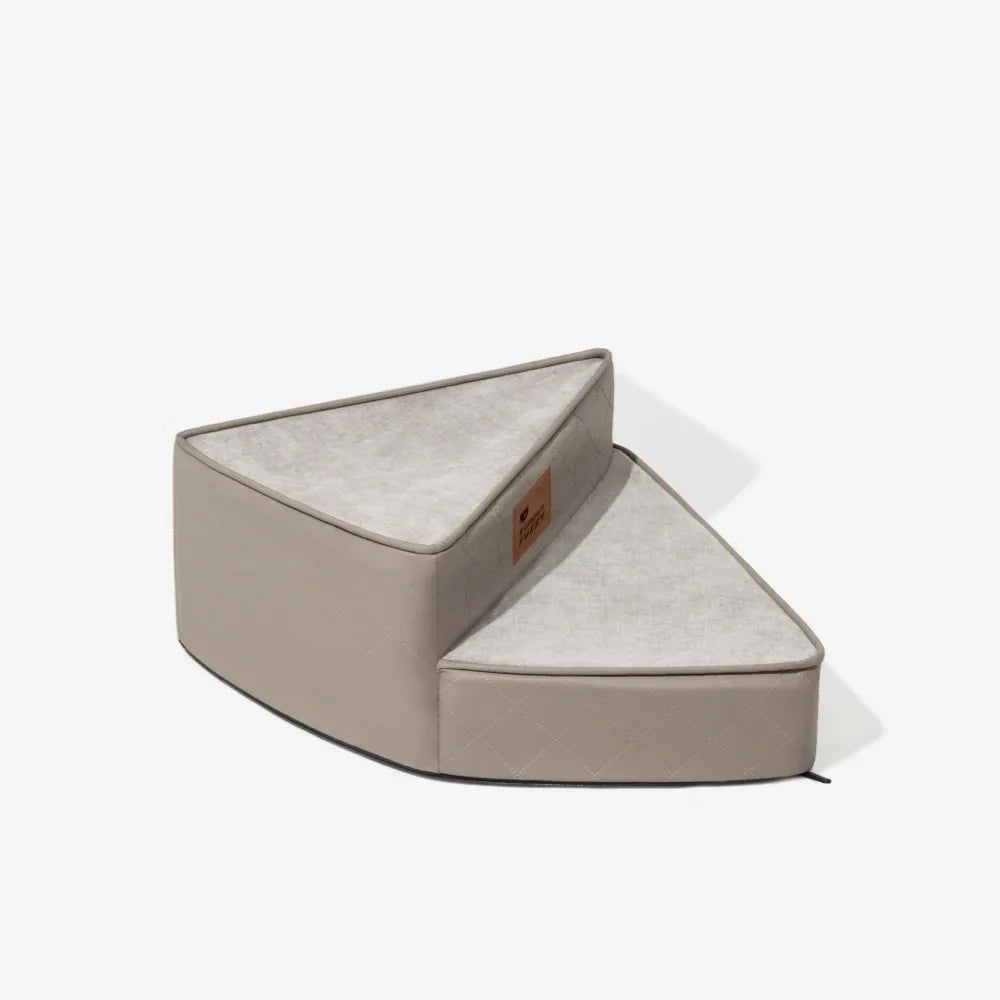 Custom Luxury Modern Foldable Waterproof Cotton Removable Spiral Pet Stairs Step Ease Anti-scratch Cover Dog Stairs