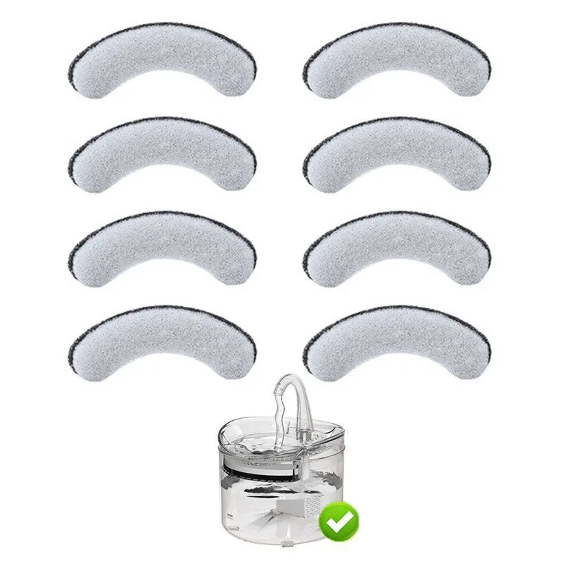 Cat Water Fountain Replacement Filters Activated Circle Fountain Carbon Filter for Hot Sale Fountain Professional Manufacturer