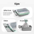 3 Rolls Waste Bags for Neakasa M1Self-Cleaning Cat Litter Box Replaced Waste Bags Automatic Litter Box Liner with Drawstring