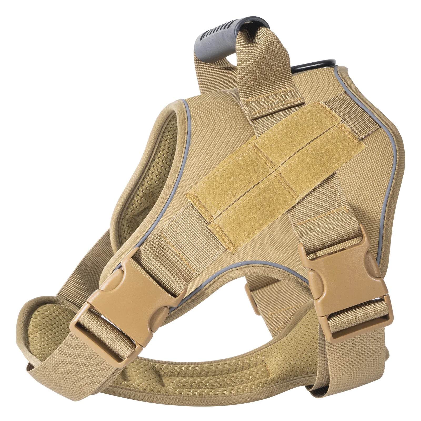 1000D Nylon Dog Vest Harness Set Modern Tactical Outdoor Training Vest Quick Release for Summer Winter Hunting Featuring Print