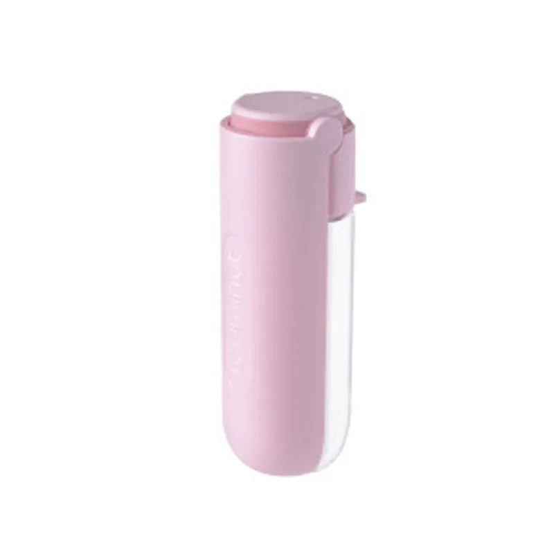 420ml Pet Water Bottle Portable Outdoor Travel Water Dog Bowl Foldable Pet Dog Water Feeder Bottles for Dog Products